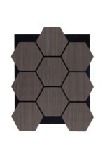 Hexagon Smoke Walnut