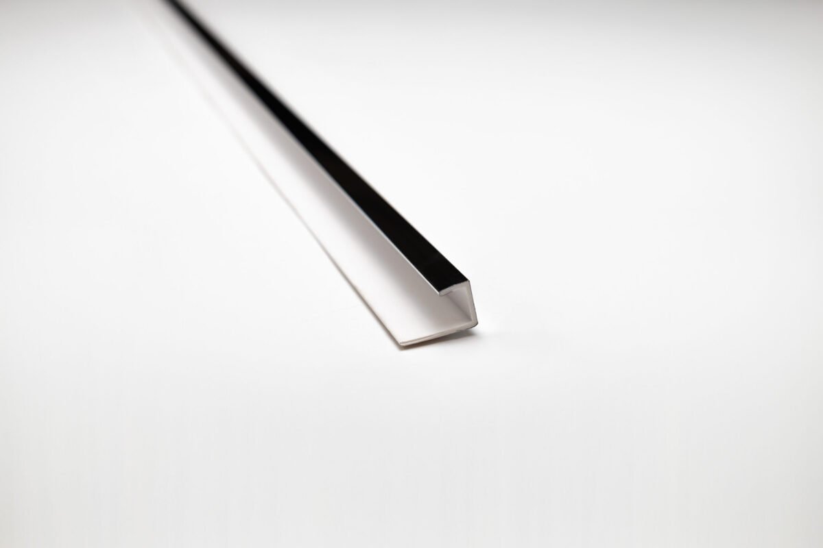 Shower Panel Trim - End Cap (Chrome) - Image 1