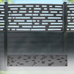 Fence Aluminum Decor - Dark Grey (GF107)
