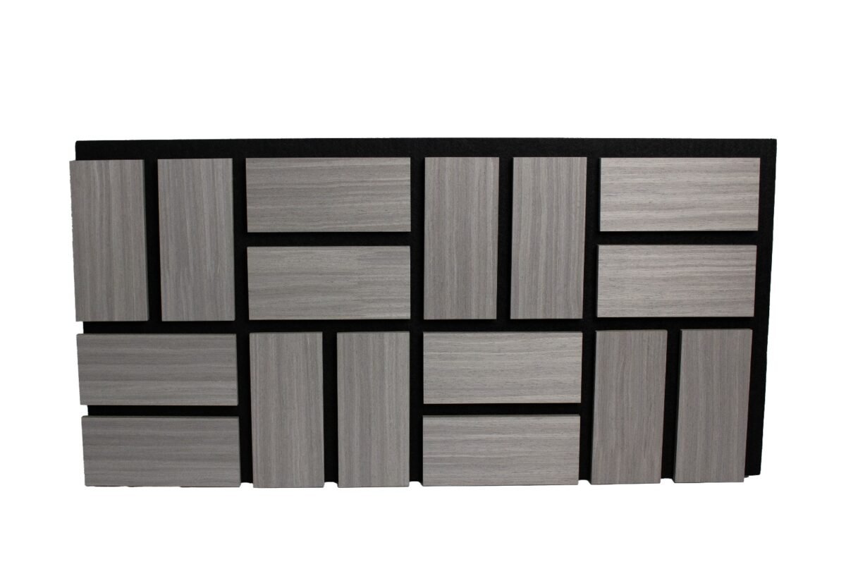 Geometry Square- Grey Oak - Image 1