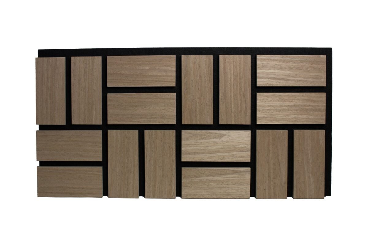 Geometry Square- Walnut - Image 1