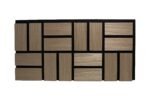 Geometry Square- Walnut