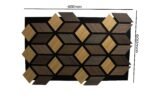 Hexagon 3D - Walnut - Image 2