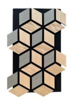 Hexagon 3D - Grey Oak