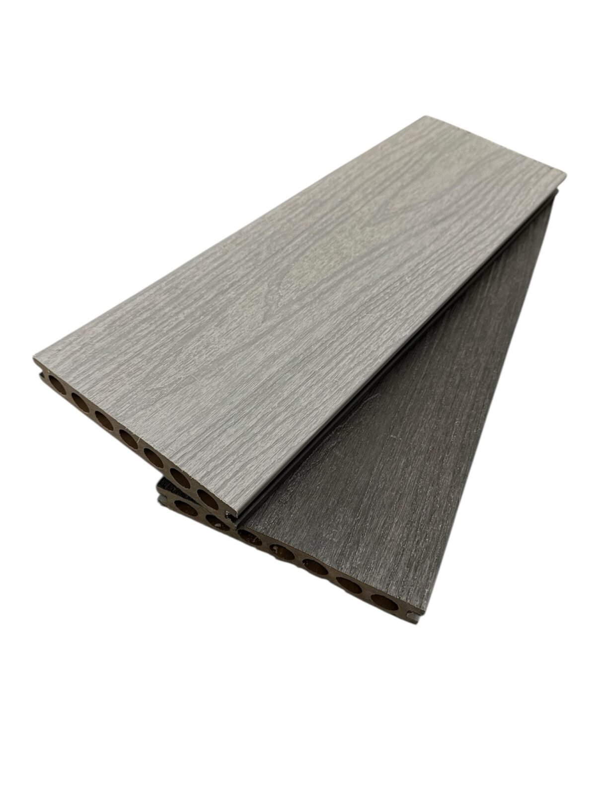 Composite Decking - Black Wood + Blue Grey - Image 1