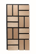 Geometry Square- Walnut