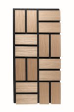 Geometry Square- Walnut