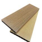 Composite Decking - Teak + Maple
