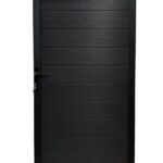 Fence Gate - Dark Black