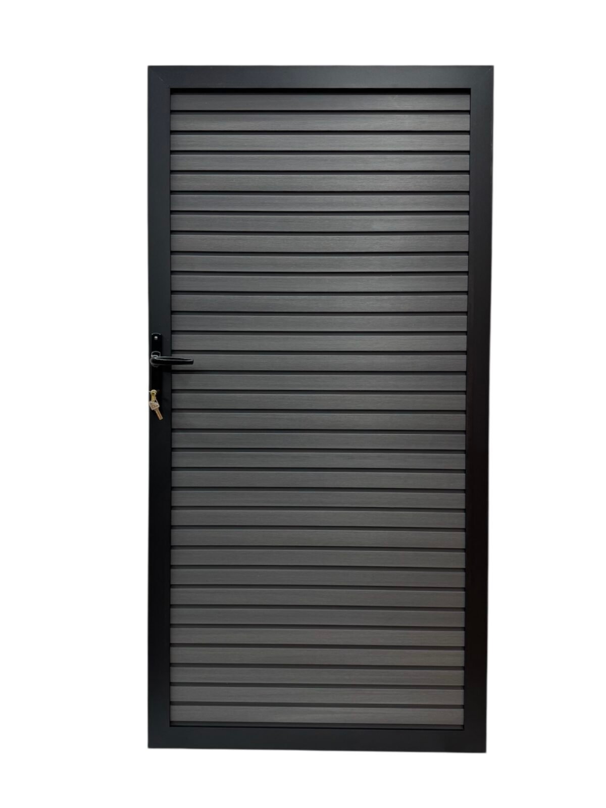 Fence Gate - Fluted Grey - Image 1