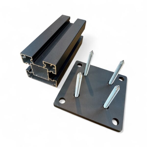 Steel Base Plate With Bolts & Screws