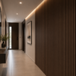 Acoustic Wood Panel Dark Brown Oak - Image 2