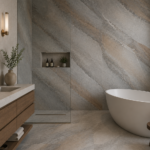 Astra Stone Gloss Shower Panel - Image 3