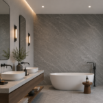 Shower Panel Concrete Marble - Image 4