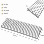 Acoustic Wood Panel White Marble - Image 2