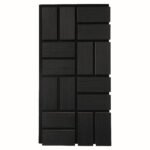 Geometry Square- Black Oak