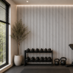 Acoustic Wood Panel White Marble - Image 4