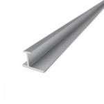 Charcoal Foamboard H Trim Silver