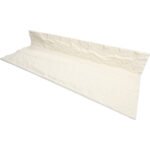 3D PU Stone White Corner