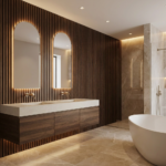 WPC  Wall Panel Dark Brown - Image 2