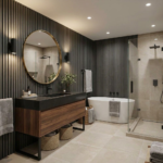 WPC  Wall Panel Dark Grey - Image 2