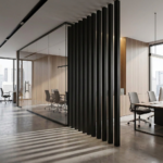 WPC Wall Partition Black - Image 4