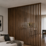 WPC Wall Partition  Oak - Image 2