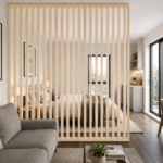 WPC Wall Partition White Oak - Image 2