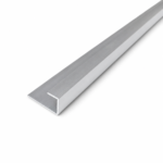 Charcoal Foam Board End Cap Silver