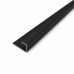 Charcoal Foam Board End Cap Black