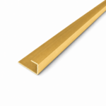 Charcoal Foam Board End Cap Gold
