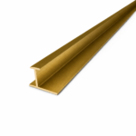 Charcoal Foamboard H Trim Gold