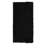 3D PU Stone Moon Black