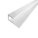 End Cap Shower Trim White
