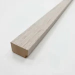 Acoustic Slat Wall End Cap Trim Grey Oak